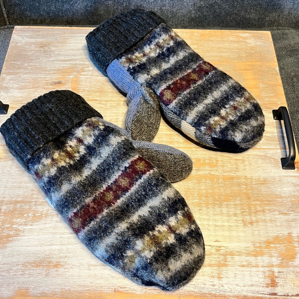 Bernie Mittens by Vermont Mitten Co. | Handmade from Recycled Wool Sweaters
